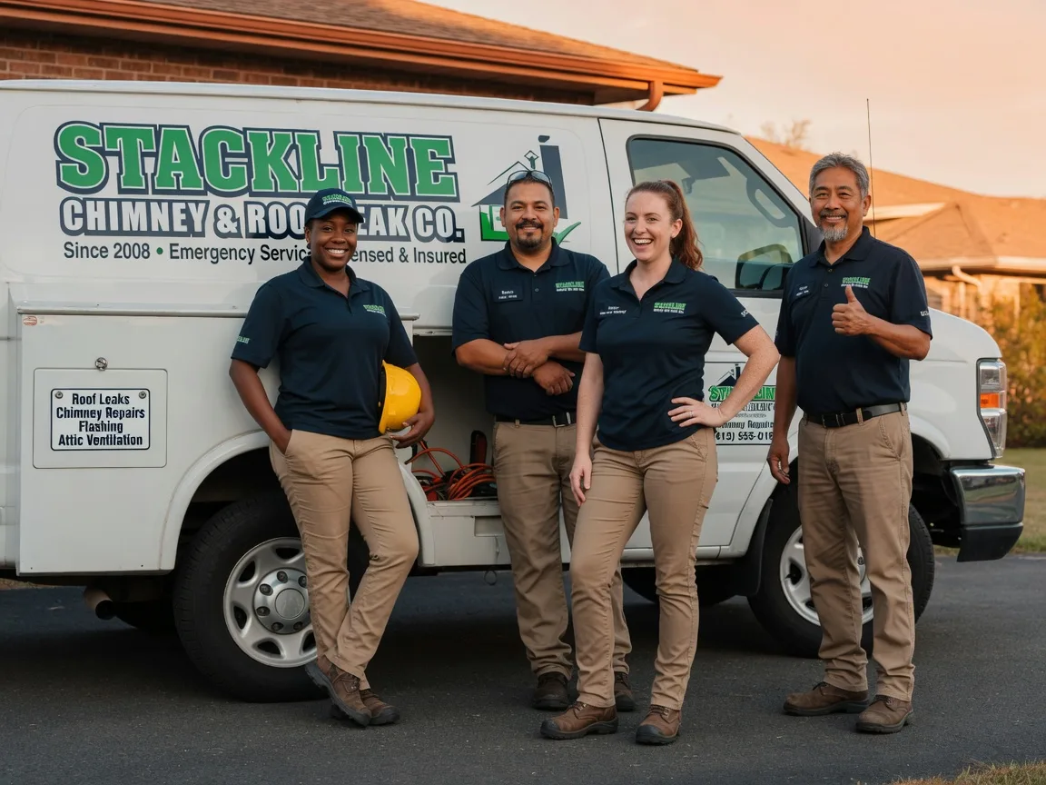 Chimney flashing repair company in Baker, CA